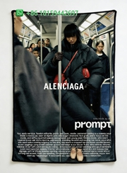 Balenciaga Throw Blankets